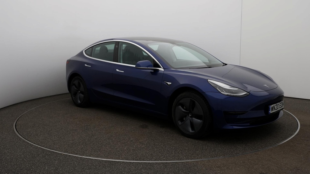 Compare Tesla Model 3 Standard Range Plus WN20EOH Blue