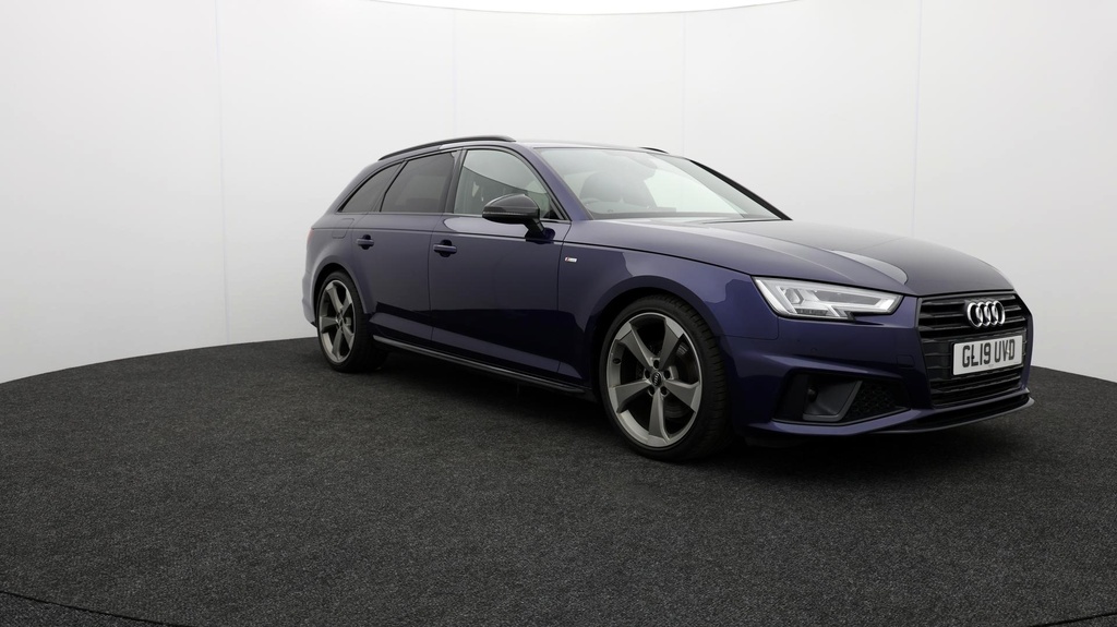 Audi A4 Avant Black Edition Blue #1