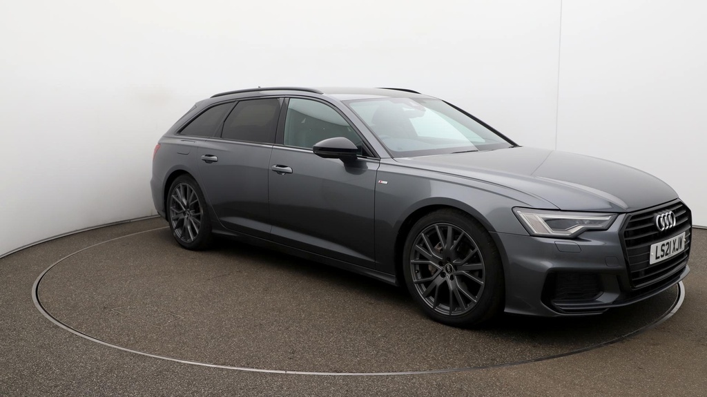 Compare Audi A6 Avant Black Edition LS21XJW Grey