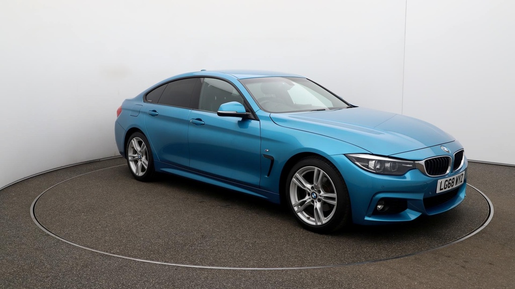 Compare BMW 4 Series Gran Coupe M Sport LG68WYZ Blue