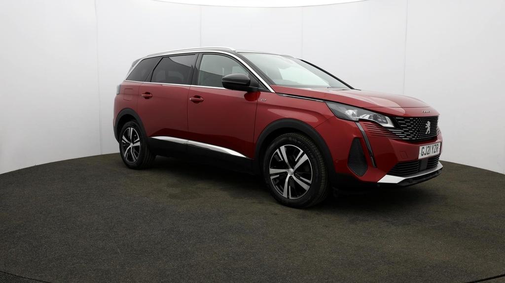 Compare Peugeot 5008 Gt GJ21YZR Red