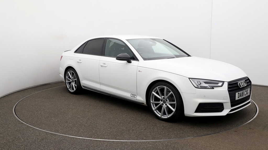 Compare Audi A4 A4 S Line Black Edition Tfsi S-a DA18CXG White