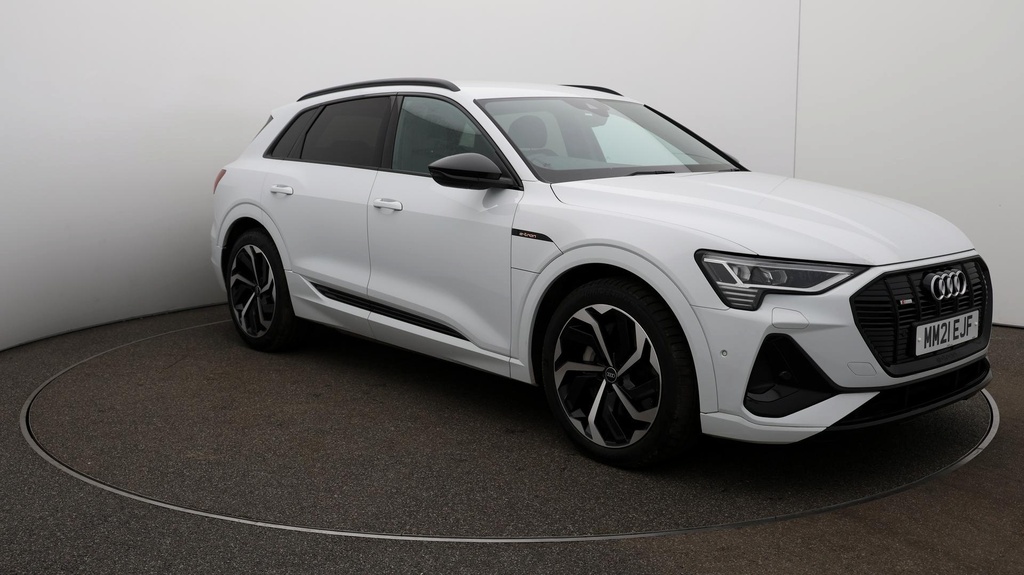 Compare Audi E-tron Black Edition MM21EJF White