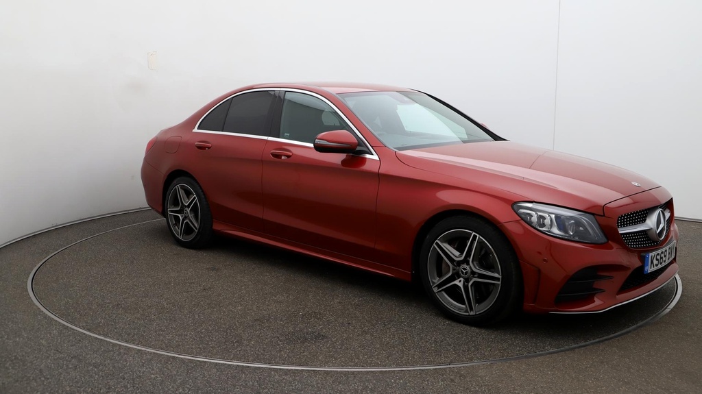 Compare Mercedes-Benz C Class Amg Line KS69BWY Red