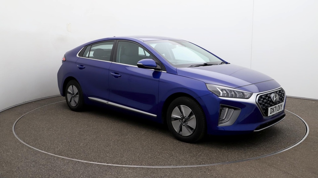 Compare Hyundai Ioniq Premium DN71OVY Blue