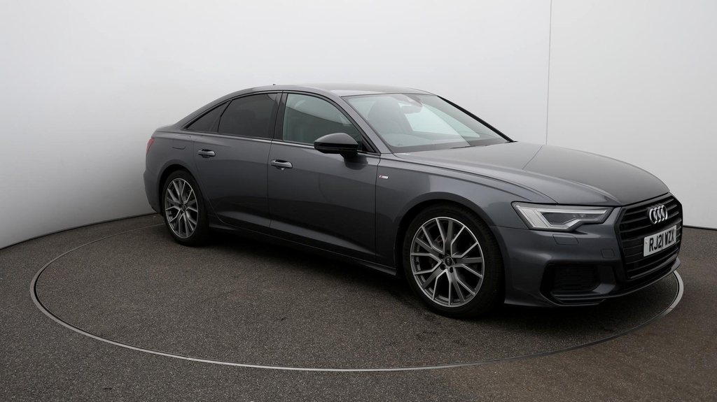 Compare Audi A6 Saloon Black Edition RJ21WZX Grey