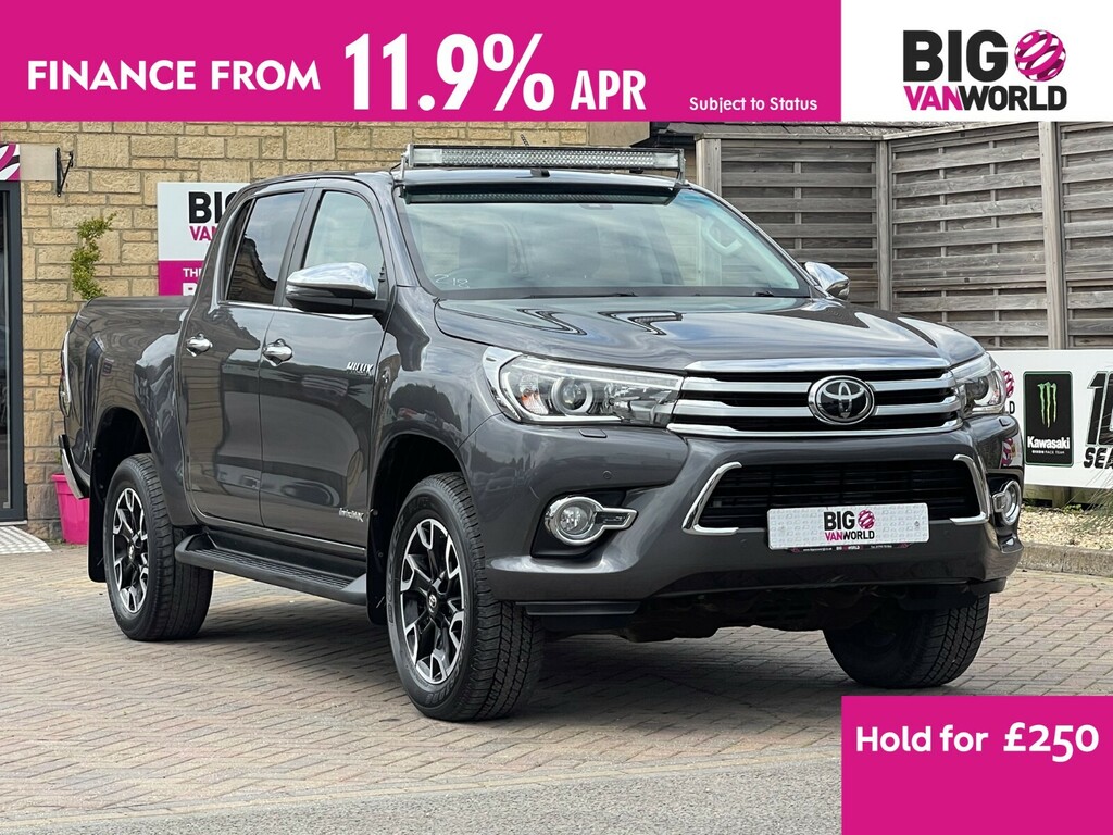 Compare Toyota HILUX D-4d 150 Invincible X 4Wd Double Cab With Rollnl CU18XFB Grey