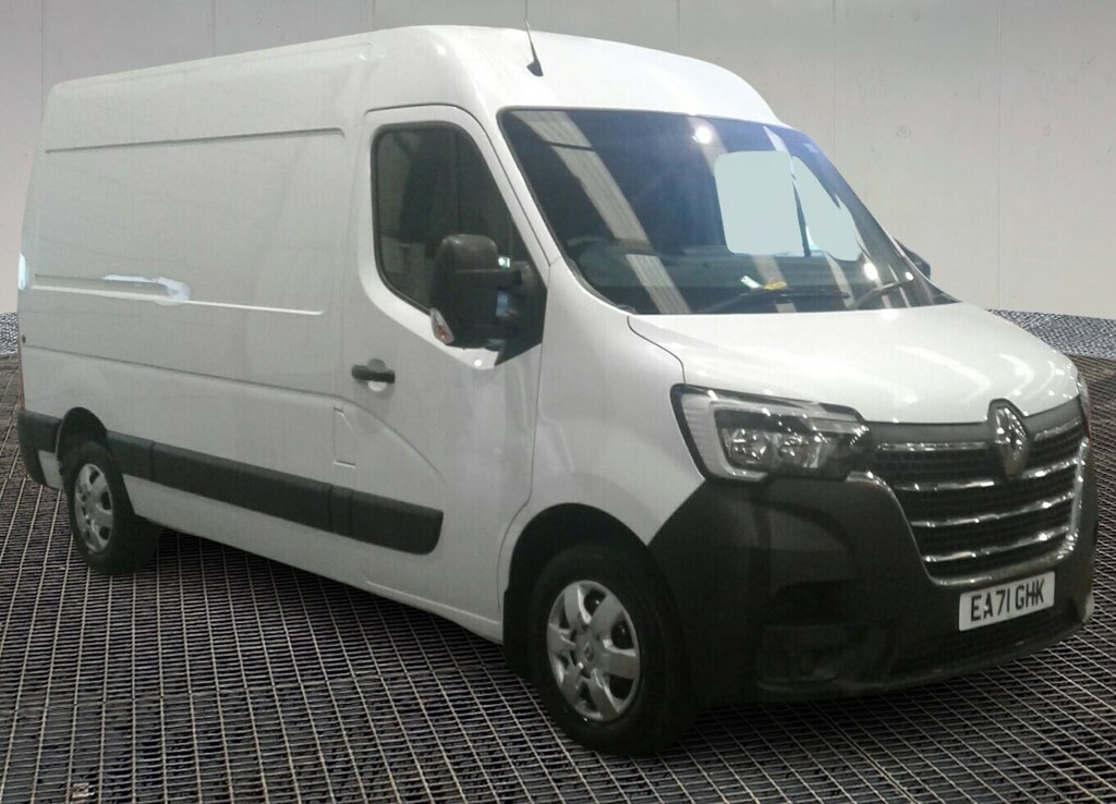 Compare Renault Master Mm35 Dci 135 Business Plus Mwb Medium Roof Fwd EA71GHK White
