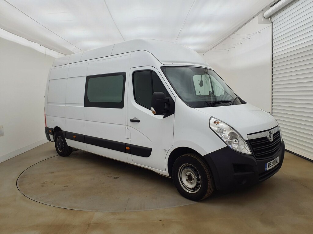 Compare Vauxhall Movano F3500 Cdti 130 L3h3 Lwb High Roof Fwd WS19UNJ White