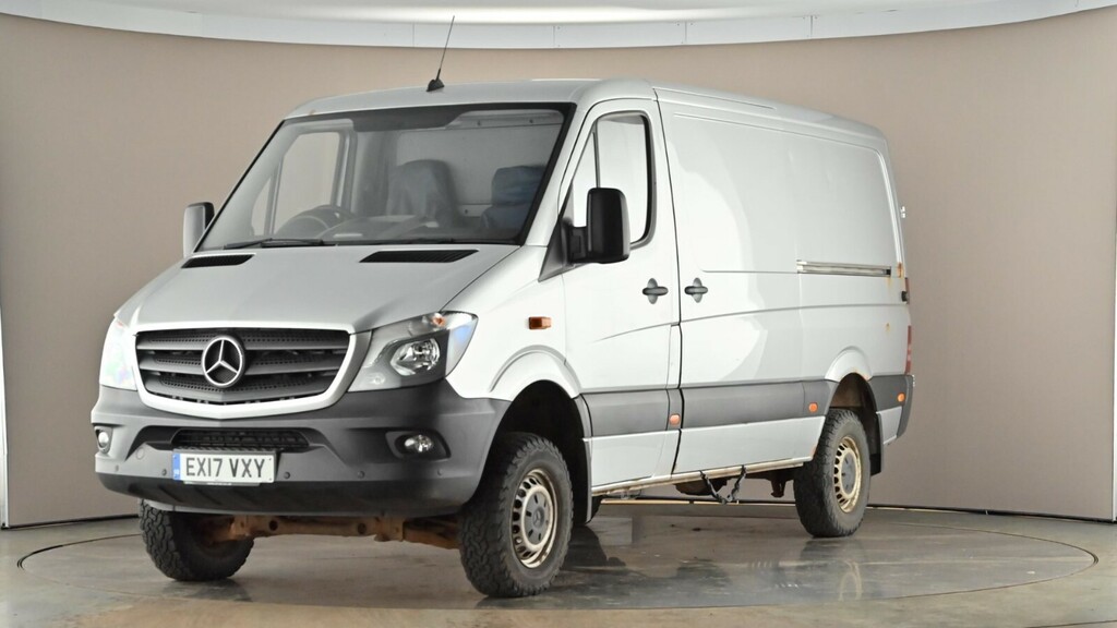 Mercedes-Benz Sprinter 314 Cdi 140 Mwb Low Roof 4Wd Silver #1