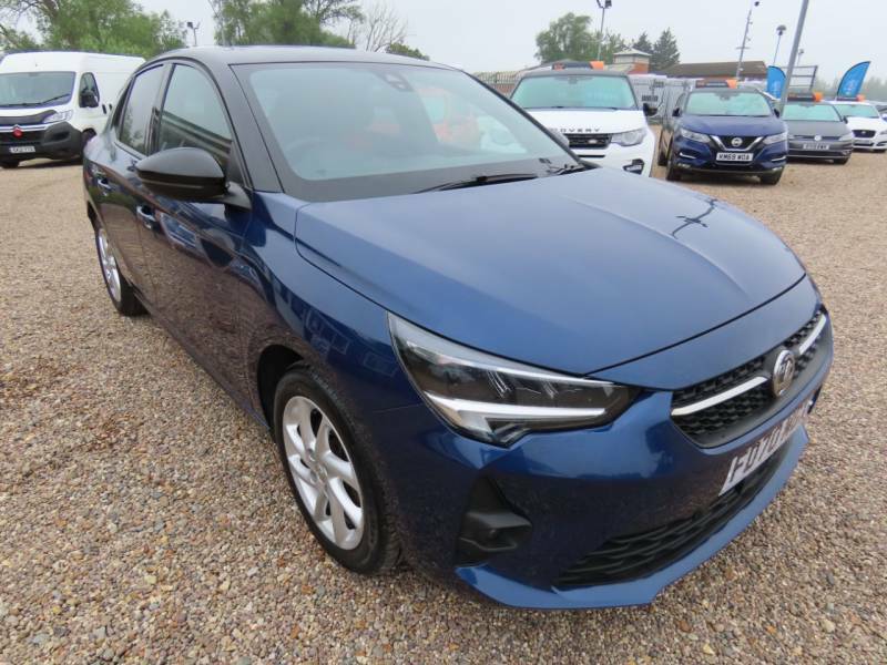 Compare Vauxhall Corsa Hatchback FD70MGX Blue