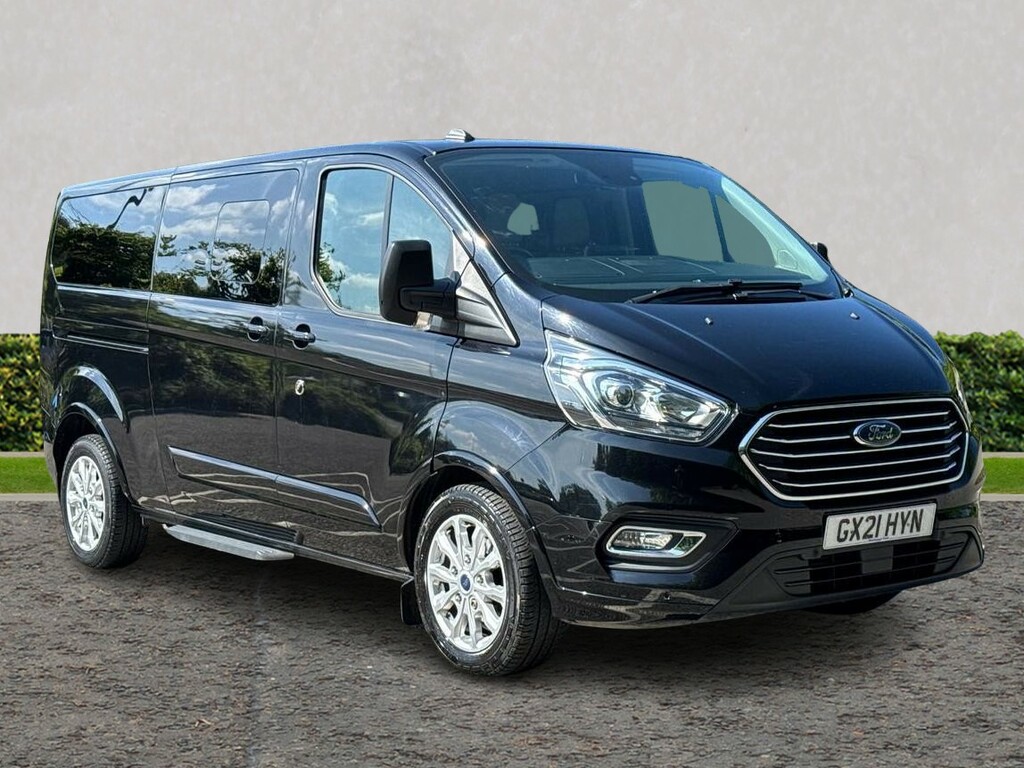 Compare Ford Tourneo Custom 2.0 Ecoblue 130Ps Low Roof 8 Seater Titanium GX21HYN Black
