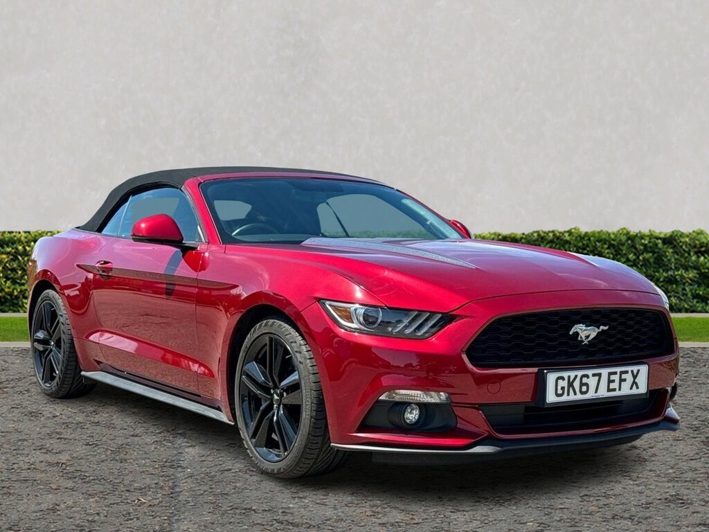 Compare Ford Mustang 2.3 Ecoboost GK67EFX Red