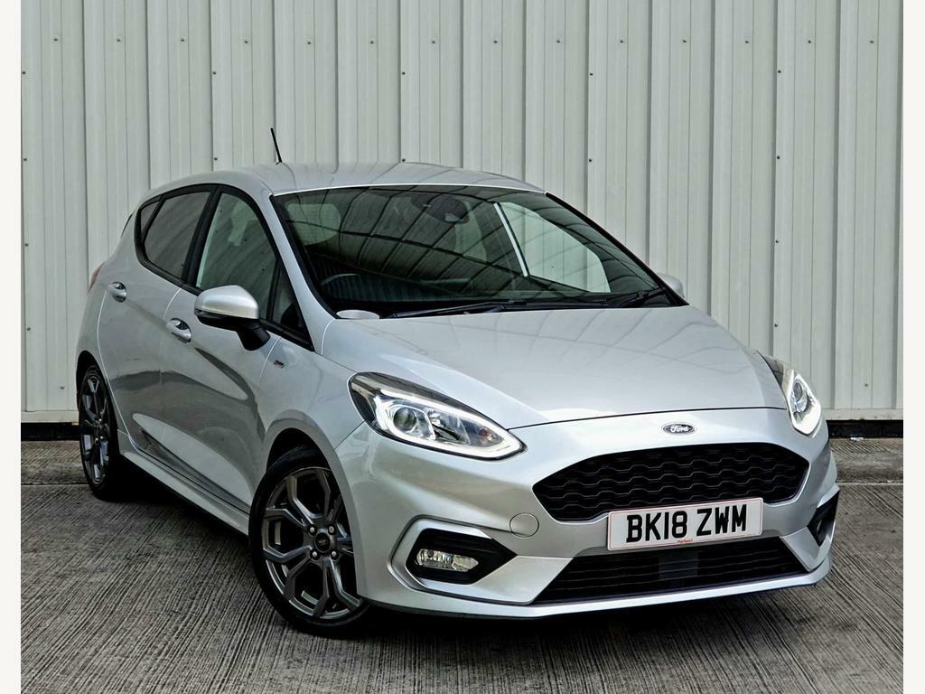Compare Ford Fiesta 1.0T Ecoboost St-line Euro 6 Ss BK18ZWM Silver