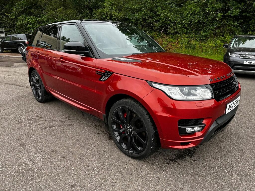 Compare Land Rover Range Rover Sport 4X4 3.0 Sd V6 Dynamic 4Wd Euro AGZ5992 Red