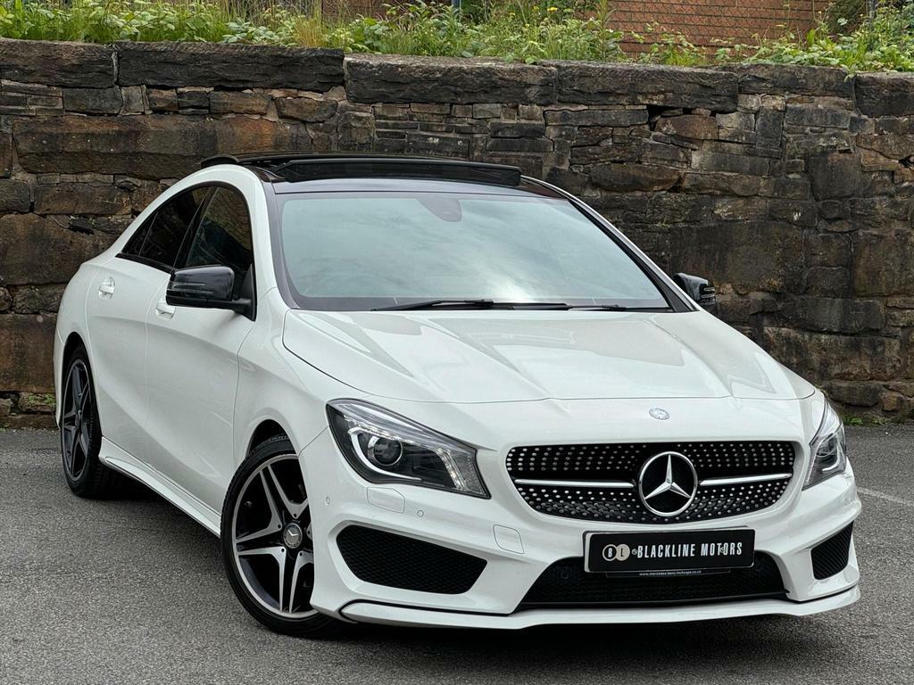 Compare Mercedes-Benz CLA Class 2.1 Cla220d Amg Sport Coupe 7G-dct Euro 6 Ss DK65VWE White