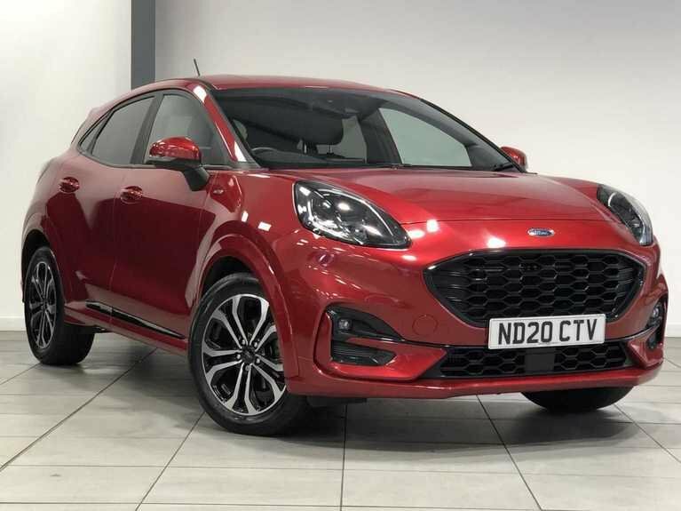 Compare Ford Puma St-line ND20CTV Red