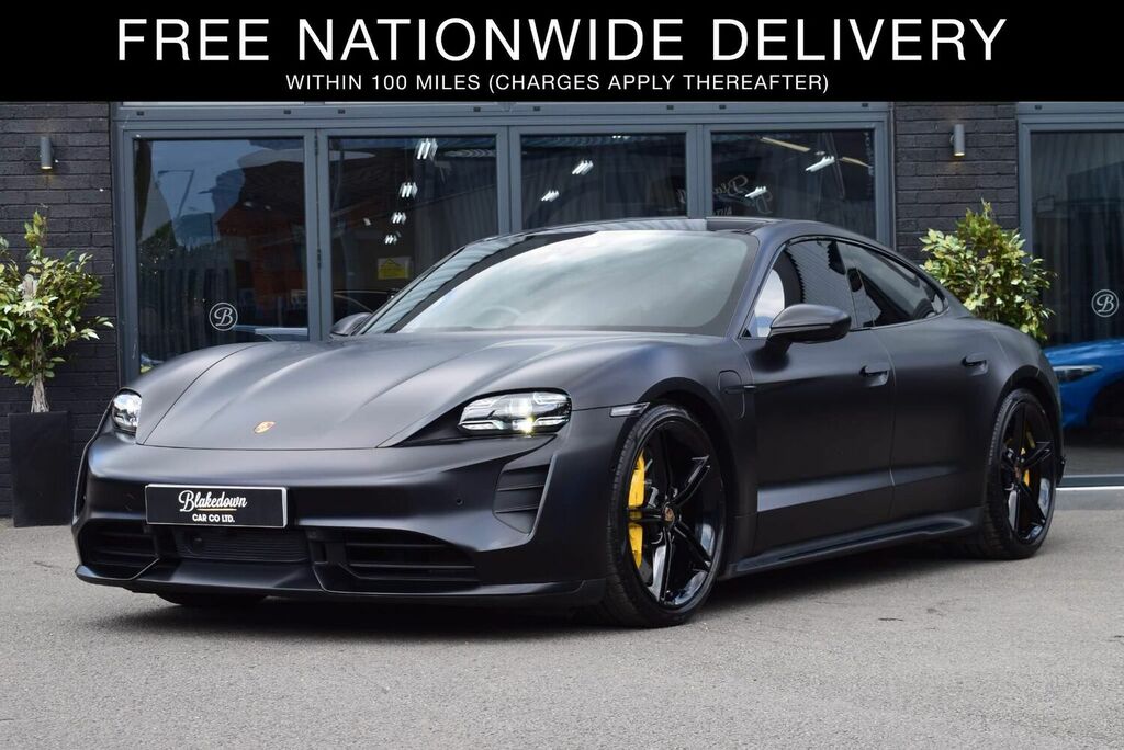 Compare Porsche Taycan Saloon Performance Plus 93.4Kwh Turbo 4Wd FN70DTF Black