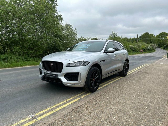 Compare Jaguar F-Pace 2.0 R-sport Awd 178 Bhp WP16UWY Silver