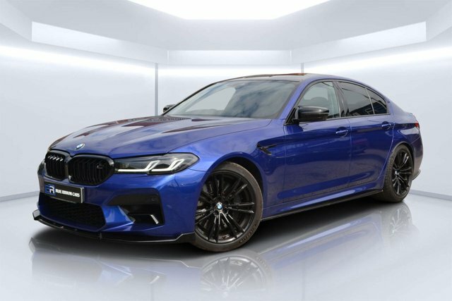 Compare BMW M5 4.4 M5 Competition SL21FVE Blue