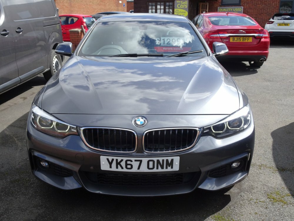 Compare BMW 4 Series Gran Coupe 420D M Sport Gran Coupe YK67ONM Grey