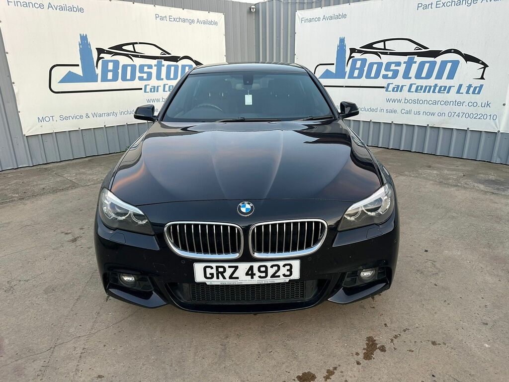 Compare BMW 5 Series 520D M Sport GRZ4923 Black