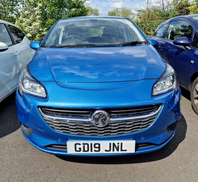 Compare Vauxhall Corsa 1.4 Se Nav 89 Bhp GD19JNL Blue