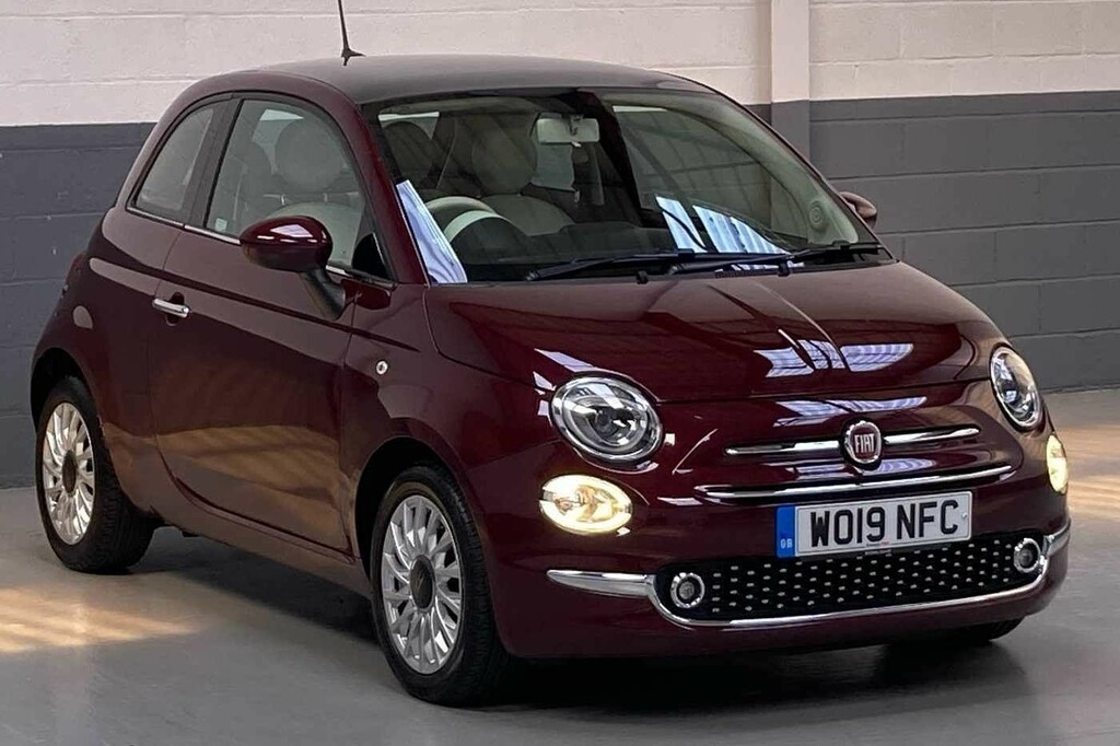 Compare Fiat 500 Hatchback WO19NFC Red