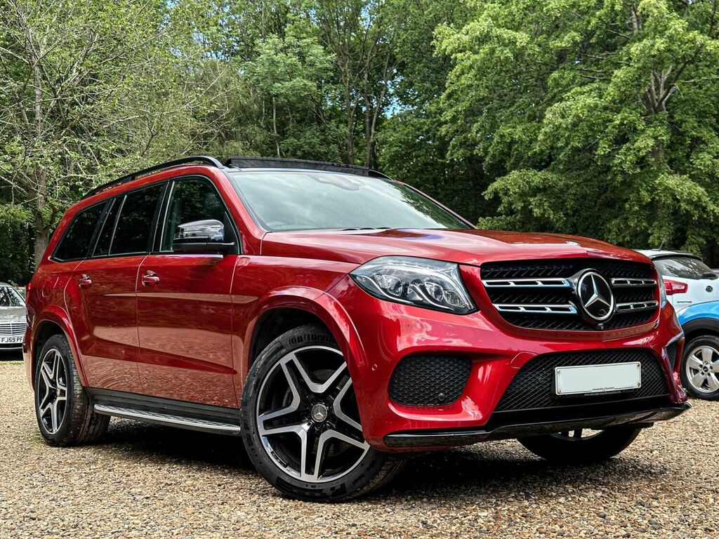 Compare Mercedes-Benz GLS Class 4X4 3.0 Gls350d V6 Amg Line G-tronic 4Matic Euro 6 MY16SHA Red