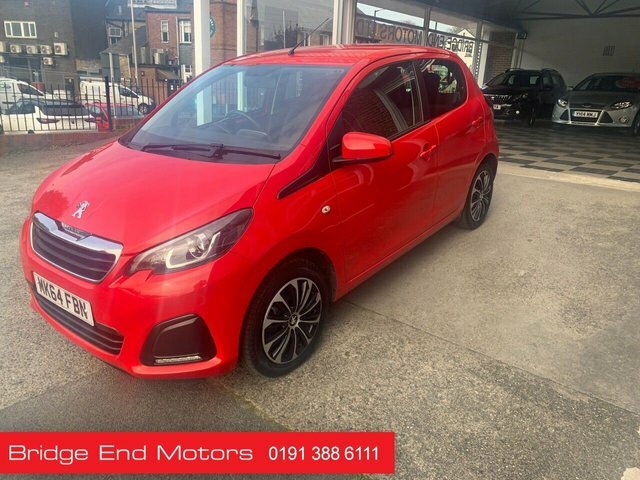 Compare Peugeot 108 1.0 Active 68 Bhp MK64FBN Red
