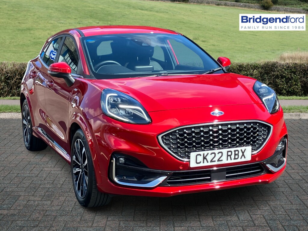 Compare Ford Puma 1.0 Ecoboost Hybrid Mhev St-line Vignale CK22RBX Red