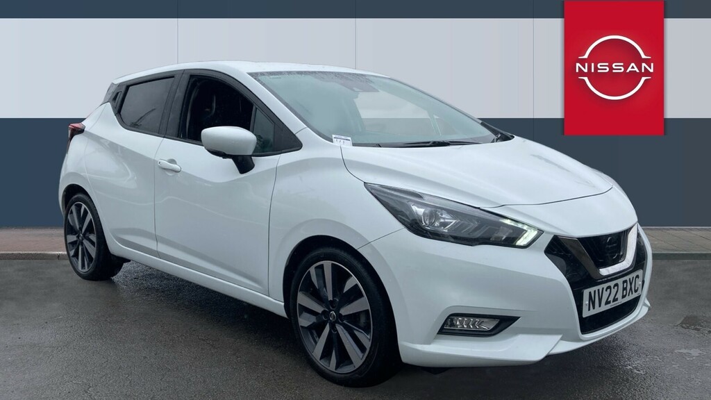 Compare Nissan Micra Tekna NV22BXC White