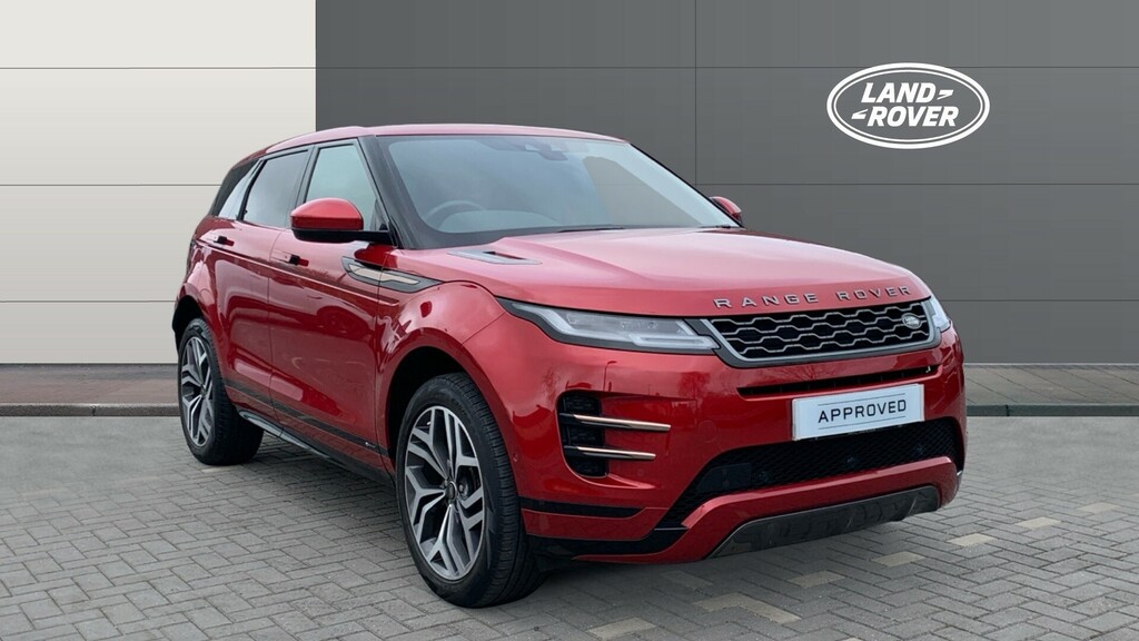 Compare Land Rover Range Rover Evoque R-dynamic Hse WM20HGY Red