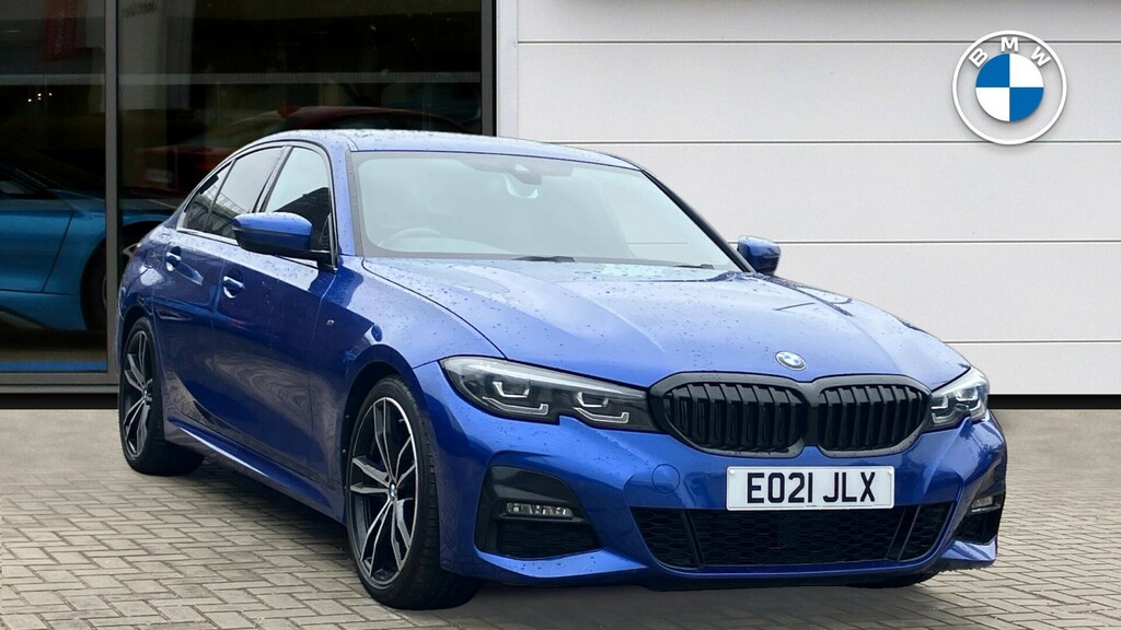 Compare BMW 3 Series M Sport EO21JLX Blue