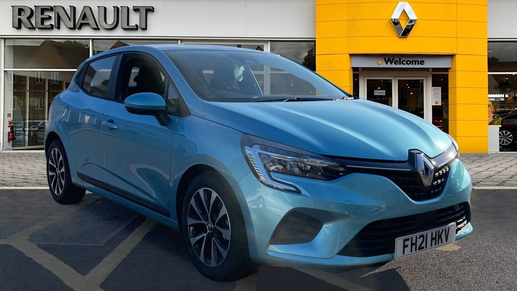 Compare Renault Clio Iconic Tce FH21HKV Blue
