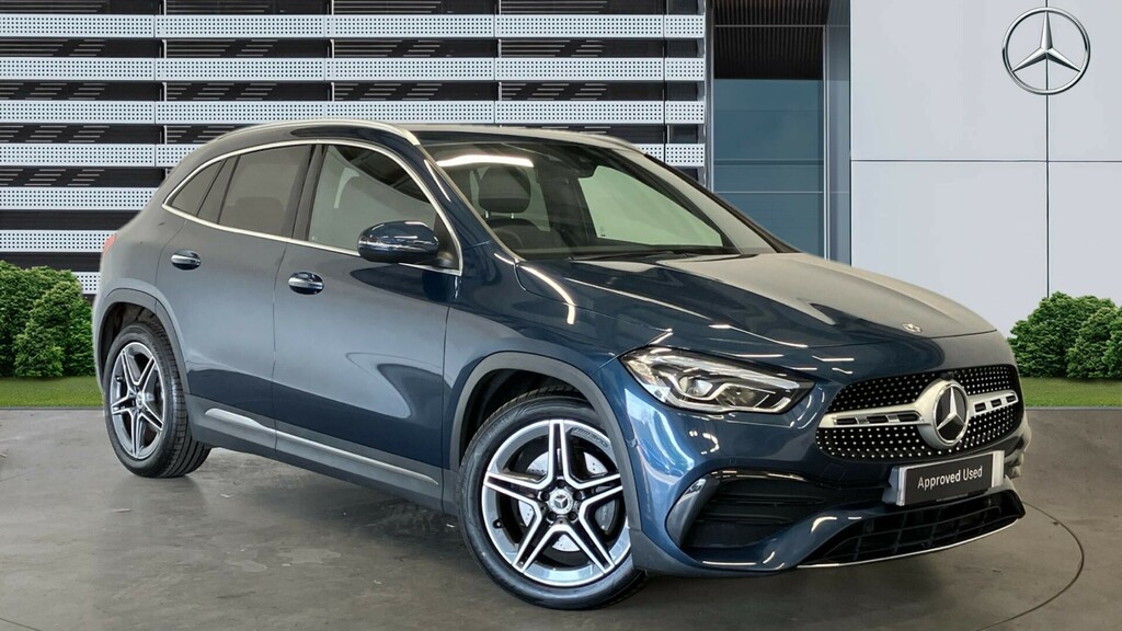 Compare Mercedes-Benz GLA Class Amg Line HJ21XCW Blue