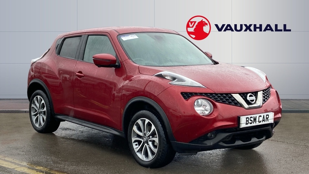 Compare Nissan Juke Tekna FH68GXT Red