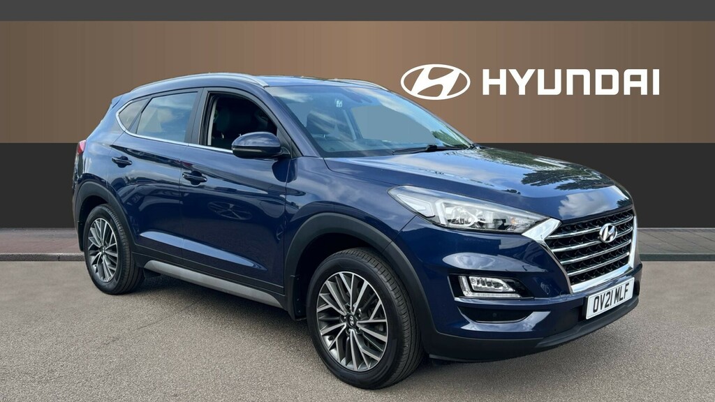 Compare Hyundai Tucson Gdi Premium OV21MLF Blue