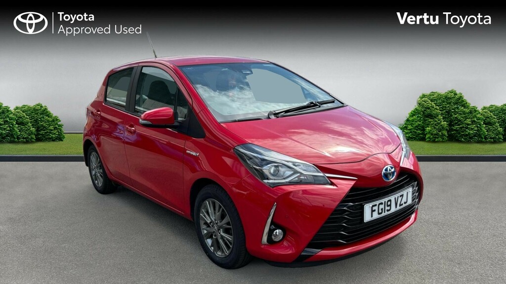 Compare Toyota Yaris Icon FG19VZJ Red