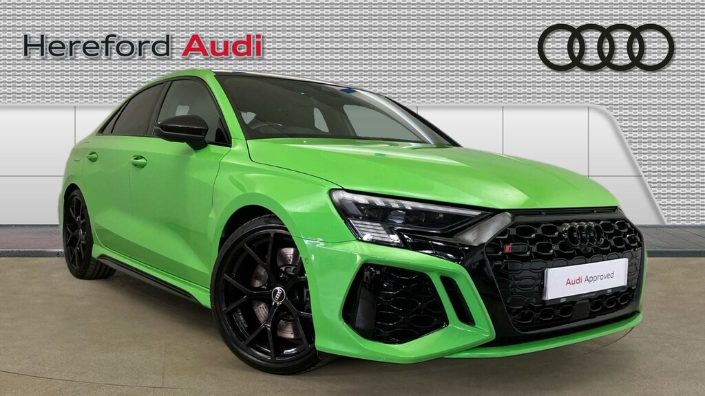 Compare Audi RS3 Vorsprung PN22LHP Green