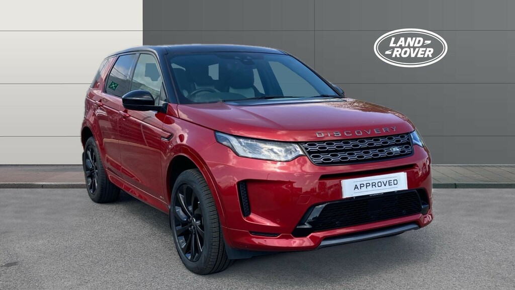 Compare Land Rover Discovery Sport R-dynamic Hse OY70WLA Red