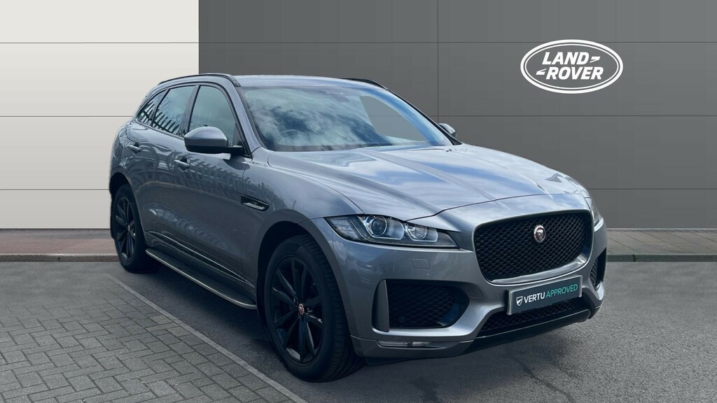 Compare Jaguar F-Pace Chequered Flag BD20FDV Grey