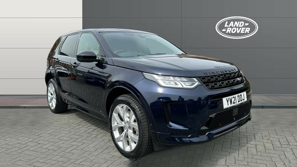 Compare Land Rover Discovery Sport R-dynamic S Plus YW21DDJ Blue