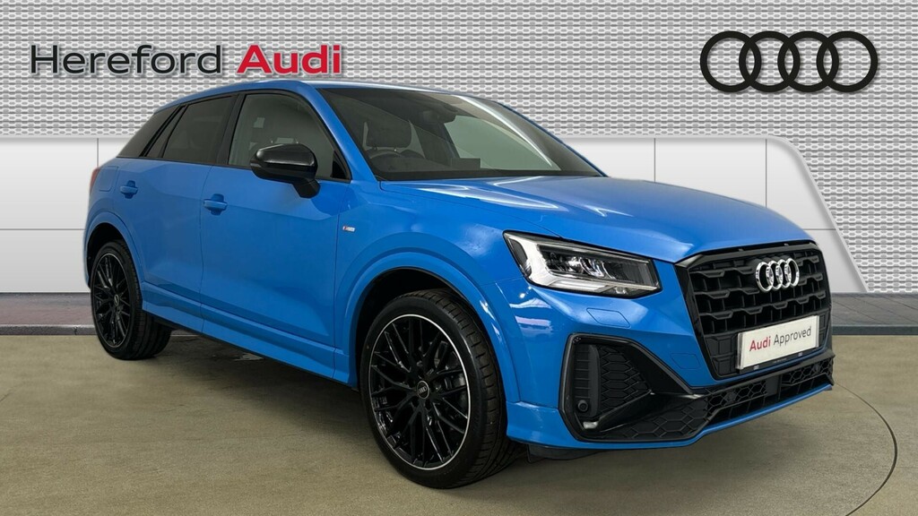 Compare Audi Q2 Black Edition NX21VOD Blue