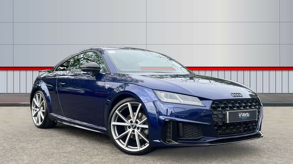 Compare Audi TT Black Edition WP72SYU Blue