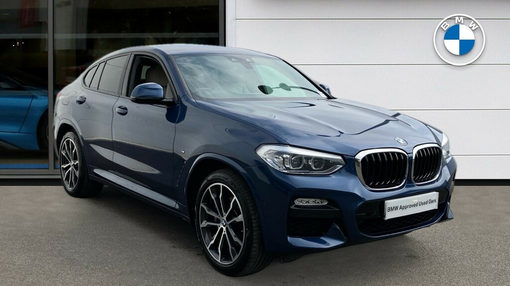 Compare BMW X4 M M Sport DE19VLL Blue