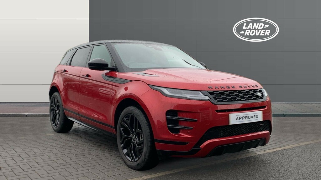 Compare Land Rover Range Rover Evoque R-dynamic Hse KM22XAA Red
