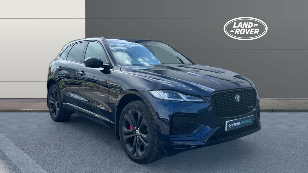 Compare Jaguar F-Pace R-dynamic Hse Black MV73YYL Blue
