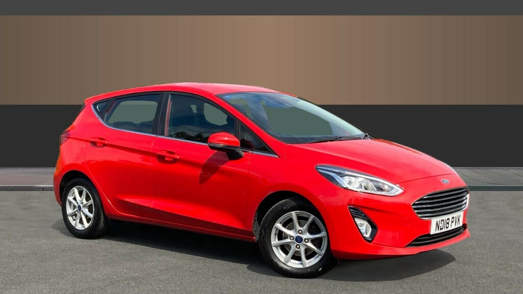 Compare Ford Fiesta Zetec ND18PVK Red