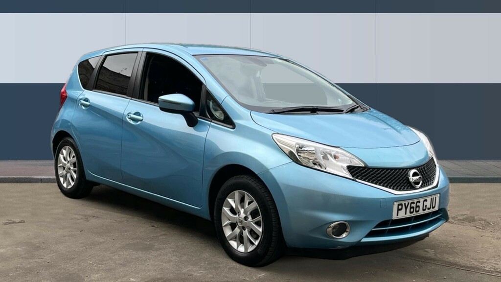 Compare Nissan Note Acenta Premium PY66GJU Blue